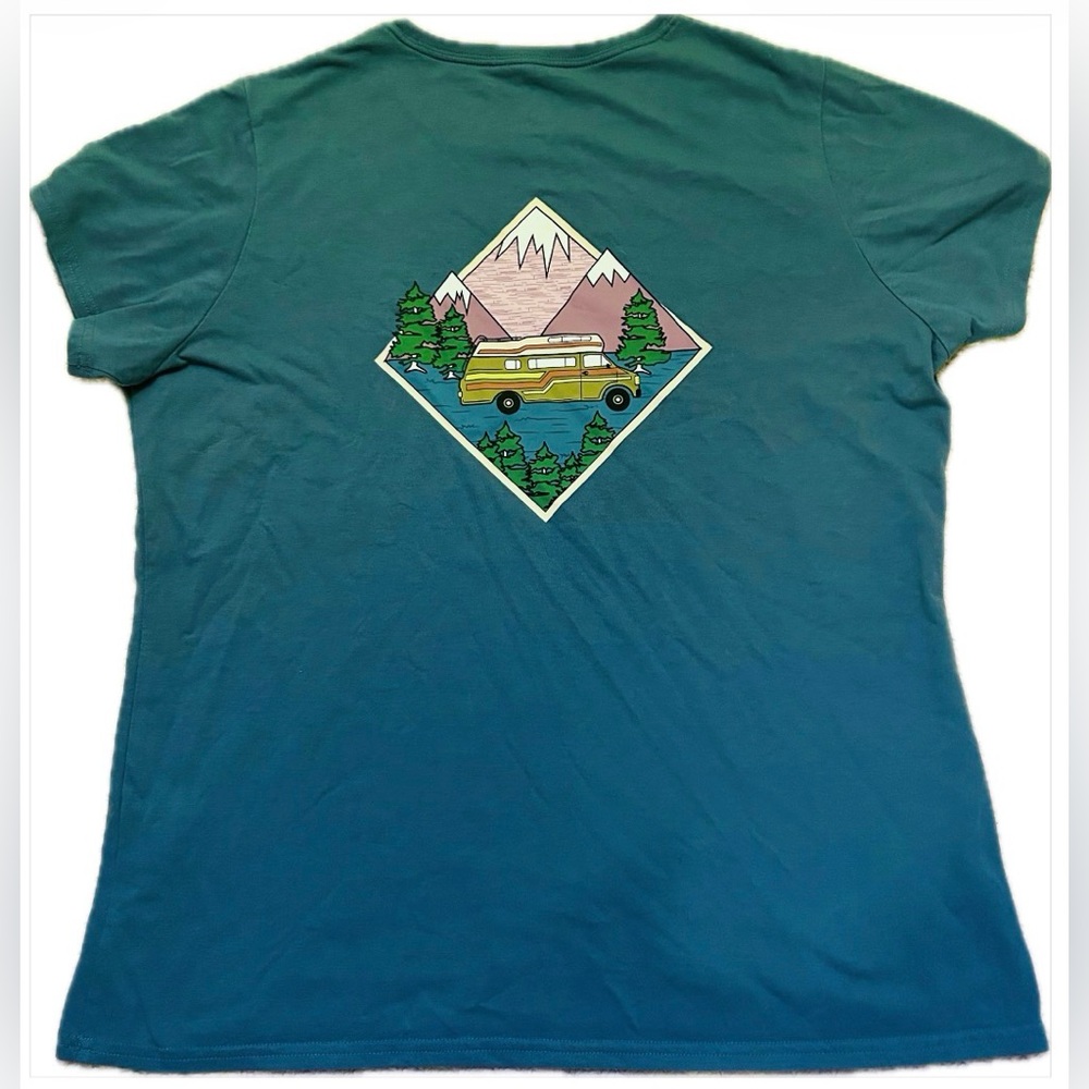 Woods Cayley camper van T-shirt, size XL, BNWOT